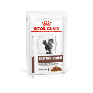 Royal Canin - Кусочки в соусе для кошек при лечении жкт (gastro intestinal moderate calorie)