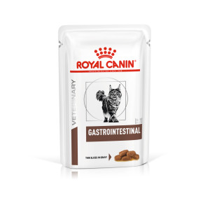 Royal Canin - Кусочки в соусе для кошек при лечении жкт (gastro intestinal)