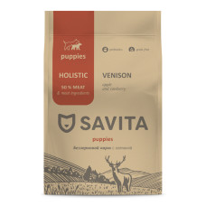 SAVITA - Корм для щенков с олениной, беззерновой