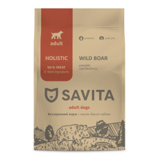 SAVITA - Корм для собак с мясом дикого кабана, беззерновой
