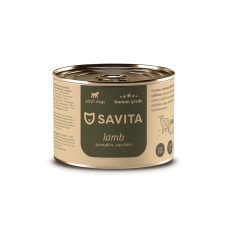SAVITA - Консервы для собак «Ягненок с тыквой и кабачками»