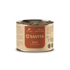 SAVITA - Консервы для собак «Говядина с кабачком и морковью»
