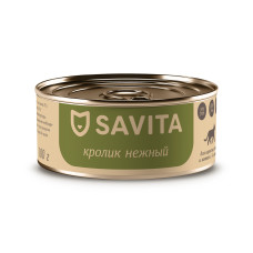 SAVITA - Консервы для кошек и котят, кролик нежный