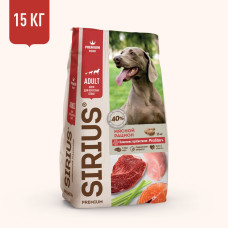 Sirius - Корм для собак, мясной рацион