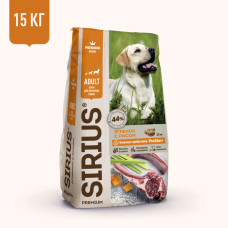  Sirius - Корм для собак, ягненок с рисом