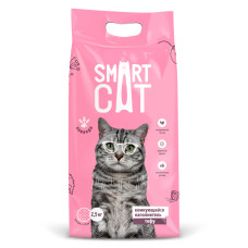Smart Cat - Наполнитель комкующийся тофу, лаванда, 2,5кг