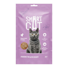 Smart Cat - Лакомство для кошек "Нежное филе кролика, приготовленное на пару"