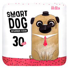 Smart Dog - Впитывающие пеленки для собак 60*90см, 30шт