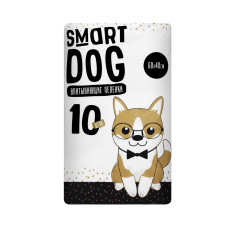 Smart Dog - Впитывающие пеленки для собак 60*40см, 10шт