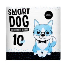 Smart Dog - Впитывающие пеленки для собак 60*60, 10 шт
