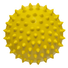 Tappi - Игрушка "Альфа" для собак мяч для массажа, желтый, 10см