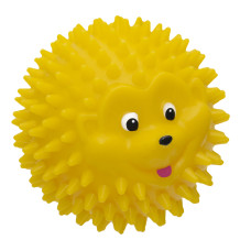 Tappi - Игрушка "Мю" для собак мяч - ежик,желтый, 6 см