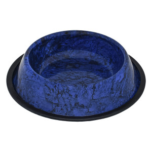 Миска с нескользящим покрытием "Катора", синий гранит, 950мл