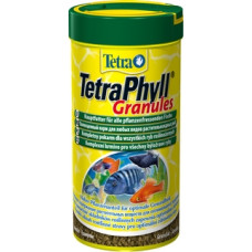 Tetraphyll granules корм для всех видов рыб растительные гранулы 250 мл