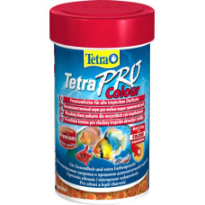 Tetrapro color crisps корм-чипсы для улучшения окраса всех декоративных рыб 100 мл