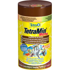 Tetramenu корм для всех видов рыб "4 вида" мелких хлопьев 100 мл