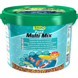 pond multimix корм для пруд.рыб (Гранулы, хлопья, таблетки, гаммарус) 10 л