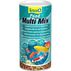 pond multimix корм для пруд.рыб (Гранулы, хлопья, таблетки, гаммарус) 1 л