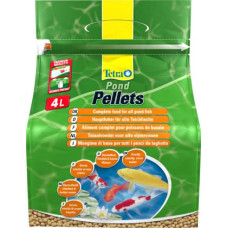 Tetra floating pellets m корм для прудовых рыб в шариках 4 л