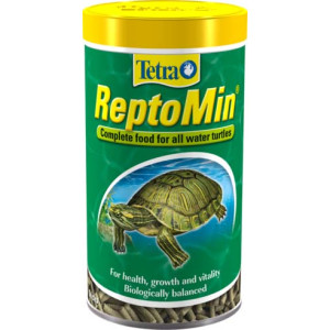 reptomin корм в палочках для водных черепах 500 мл