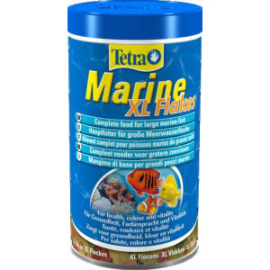 Tetramarine xl flakes корм для морских рыб крупные хлопья 500 мл