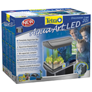 aquaart led goldfish аквариумный комплекс 20 л с led освещением