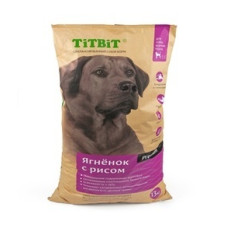 TiTBiT - Корм для собак крупных пород ягненок с рисом