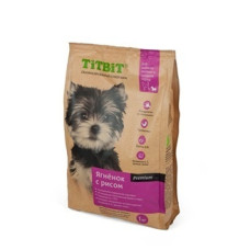 TiTBiT - Корм для щенков малых и средних пород ягненок с рисом