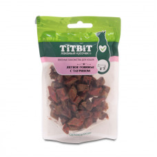 TiTBiT - Вяленые лакомства легкое говяжье с таурином для кошек