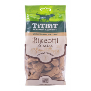 TiTBiT - Печенье бискотти с печенью говяжьей