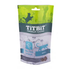 TiTBiT - Хрустящие подушечки для кошек с мясом утки для чистки зубов