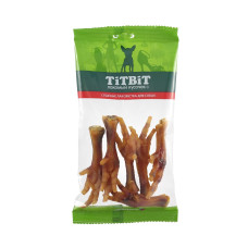 TiTBiT - Вяленые лапки куриные - мягкая упаковка