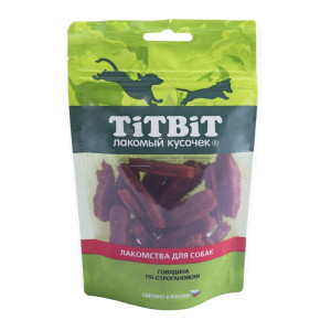 TiTBiT - Золотая коллекция для собак говядина по-строгановски 
