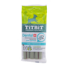 TiTBiT - Жевательный снек dental+ снек с телятиной для щенков мини-пород (для мелких пород)