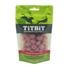 TiTBiT - Подушечки для собак, глазированные с начинкой из телятины, золотая коллекция