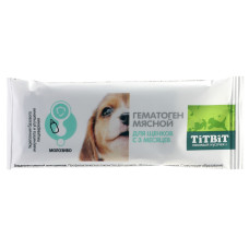 TiTBiT - Гематоген мясной для щенков