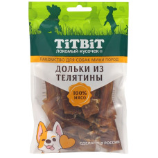 TiTBiT - Корм для собак мини пород Дольки из телятины