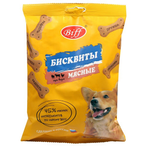 TiTBiT - Печенье Бисквиты мясные Три вкуса для собак