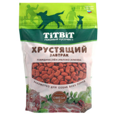TiTBiT - Завтрак хрустящий с говядиной для собак всех пород