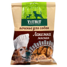 TiTBiT - Печенье Лакомка мясная с бараниной для собак