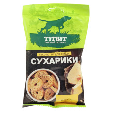 TiTBiT - Сухарики с сыром лакомство для собак