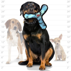 Tuffy - Супер прочная игрушка для собак Бумеранг, голубой камуфляж, прочность 8/10 (Ultimate Bowmerang Camo Blue)