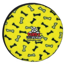 Tuffy - Супер прочная игрушка для собак Диск, желтый, прочность 8/10 (Ultimate Flyer Yellow Bone)