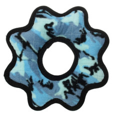 Tuffy - Супер прочная игрушка для собак Шестеренка, голубой камуфляж, прочность 9/10 (Ultimate Gear Ring Camo Blue)