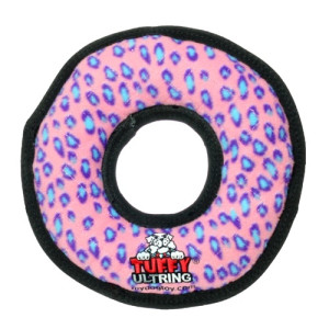 Tuffy - Супер прочная игрушка для собак Кольцо, розовый леопард, прочность 9/10 (Ultimat eRing Pink Leopard) T-U-R-PL