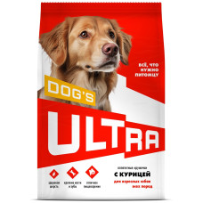 ULTRA - Полнорационный сухой корм для взроcлых собак всех пород  с курицей