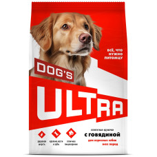 ULTRA - Полнорационный сухой корм для взроcлых собак всех пород с говядиной