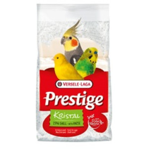 VERSELE-LAGA песок для птиц Prestige Kristal Shell Sand с ракушечником белый