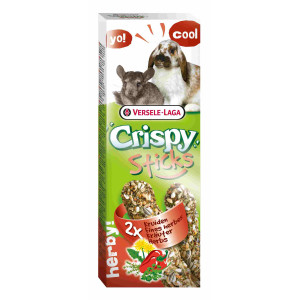 VERsele-laga палочки для кроликов и шиншилл crispy с травами 2х55 г