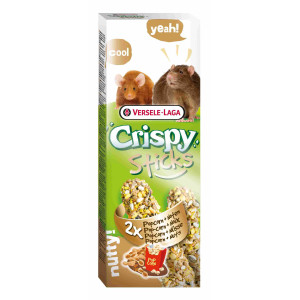 VERsele-laga палочки для крыс и мышей crispy с попкорном и орехами 2х55 г